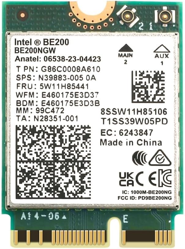 Carte WiFi 7 pour pc portable