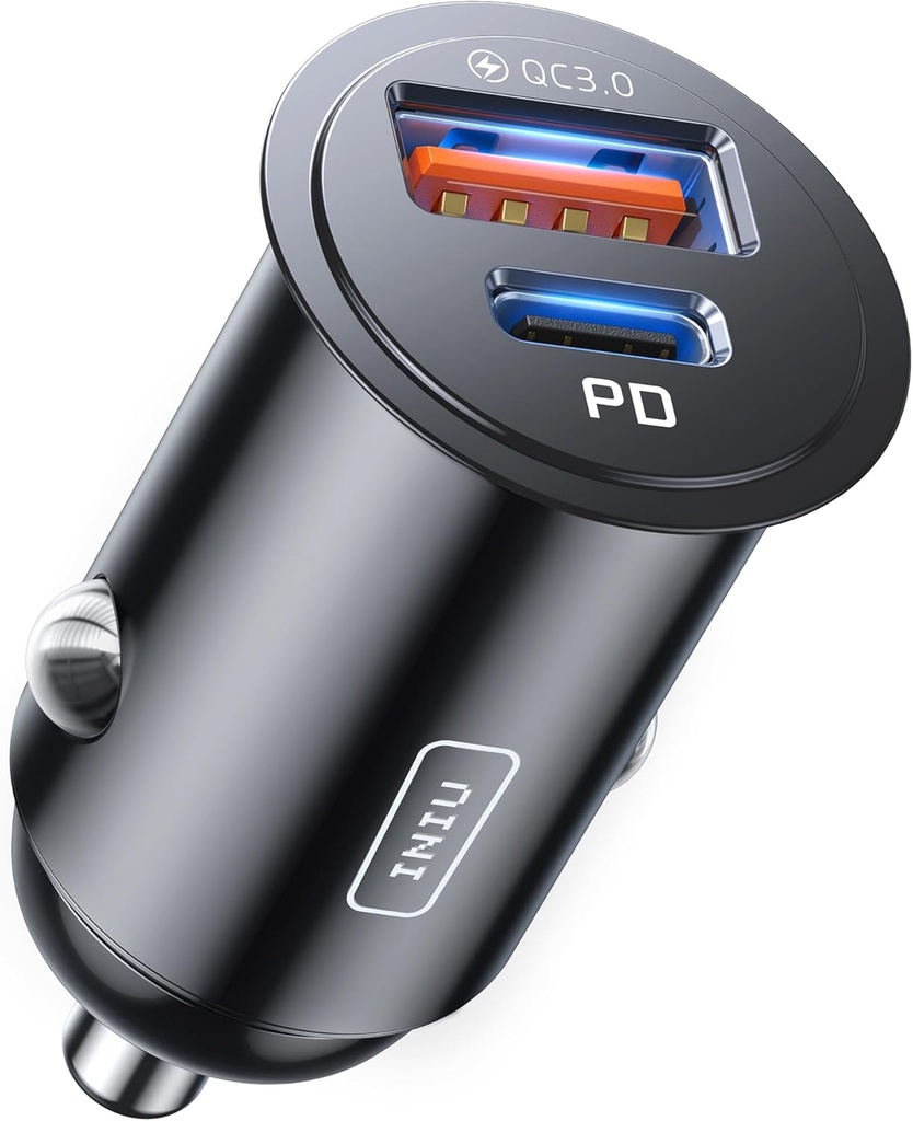 Prise Allume Cigare USB C et A - Charge Rapide 60W