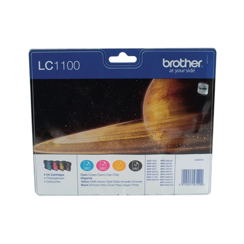 [brolc1100] 4 cartouches BROTHER LC1100